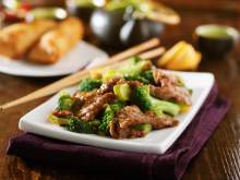 Beef and Chinese Broccoli